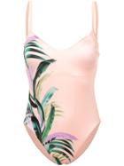 Seafolly Printed One Piece - Pink