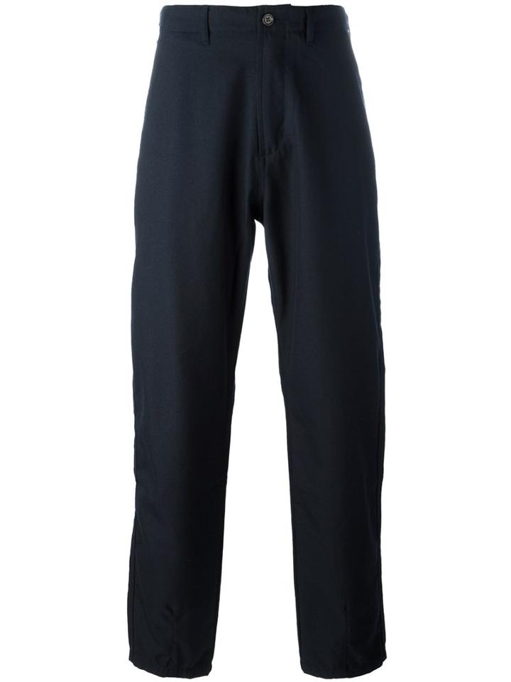 Universal Works Loose Fit Trousers, Men's, Size: 32, Blue, Cotton/polyester/wool