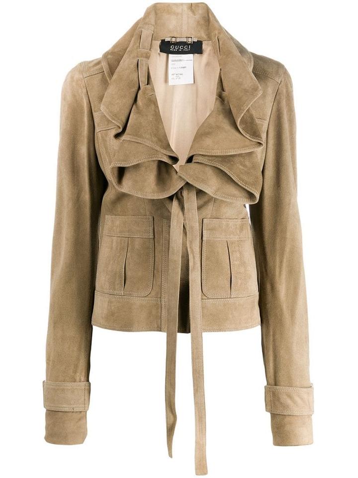 Gucci Pre-owned 2005's Draped Fitted Jacket - Neutrals