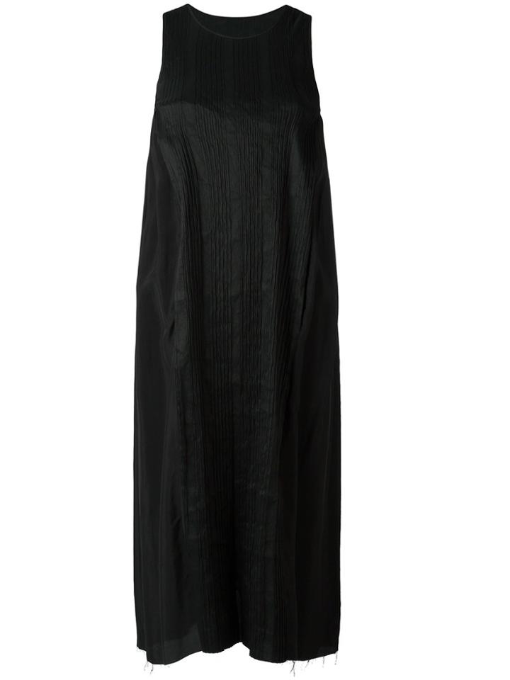 Uma Wang Midi Tank Dress - Black
