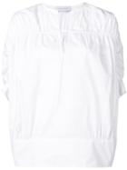 Christian Wijnants Ruched Detailed Blouse - White