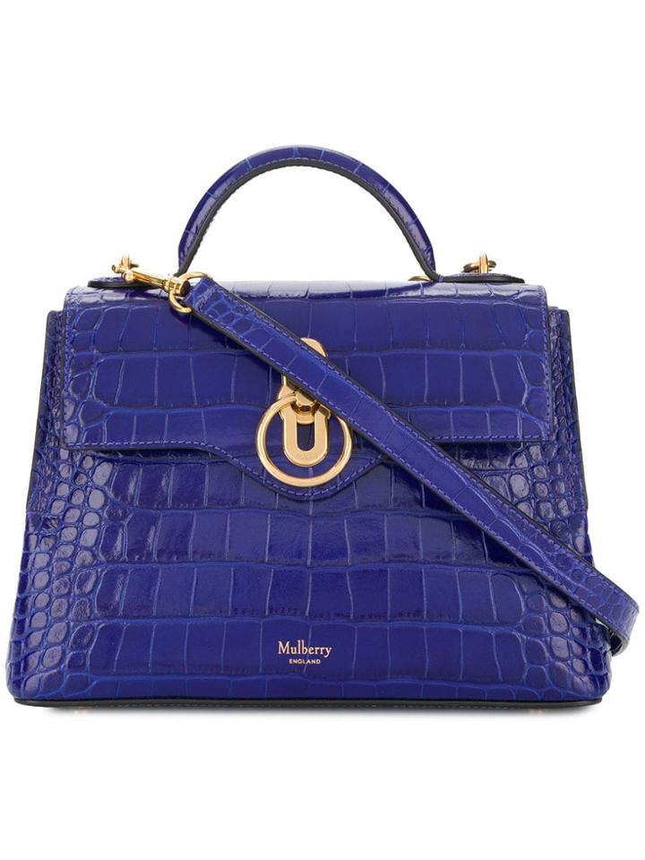 Mulberry Mini Seaton Shoulder Bag - Blue