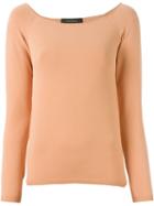 Cedric Charlier Boat Neck Sweater
