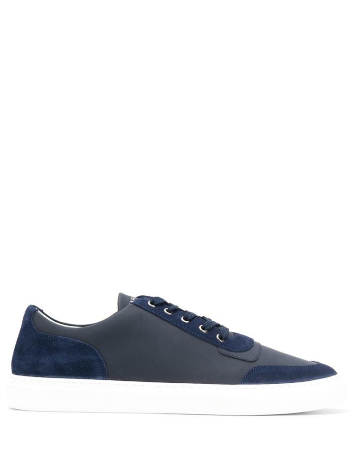 Harrys Of London Smooth Panel Sneakers - Blue
