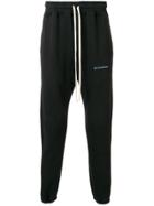 Billy Los Angeles Contrast Drawstring Track Trousers - Black