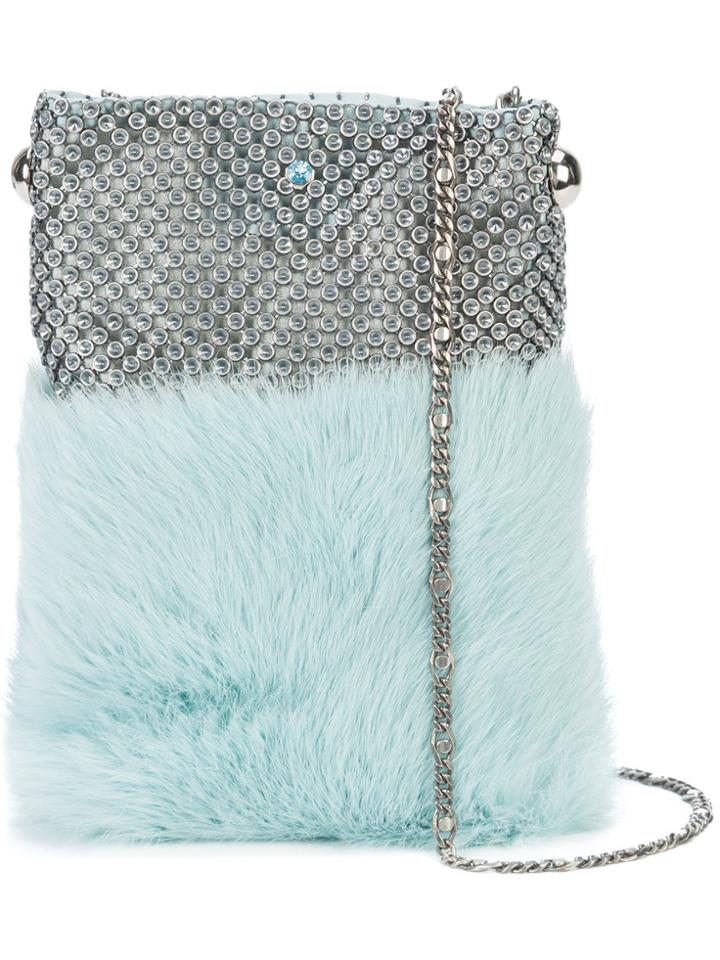 Laura B Soft Mobile Bag - Blue