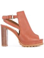 See By Chloé Front Covered Sandals - Brown