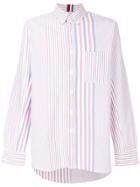 Tommy Hilfiger Oversized Striped Shirt - Multicolour