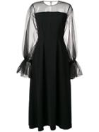Rejina Pyo Oversized Sleeves Dress - Black