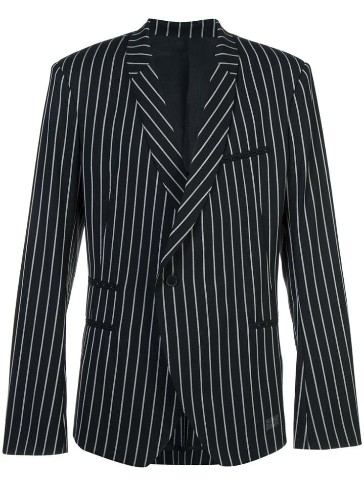 Haider Ackermann Pinstripe Blazer - Black
