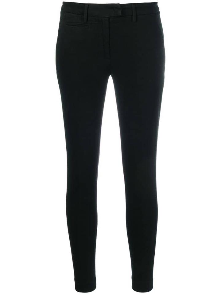 Dondup Cropped Stretch Skinny-jeans - Black