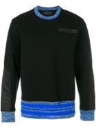 Diesel Black Gold Panelled Sweatshirt