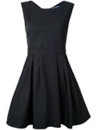 Guild Prime Flared Mini Dress, Women's, Size: 34, Black, Cotton/nylon