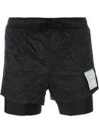 Satisfy - 'long Distance 8' Shorts - Men - Nylon/polyester/spandex/elastane - 3, Black, Nylon/polyester/spandex/elastane