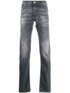 Jacob Cohen Handkerchief Detail Slim Jeans - Grey