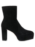 Stuart Weitzman Ares Platform Ankle Boots - Black