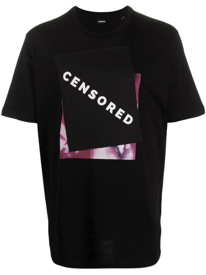 Diesel Censored T-shirt - Black