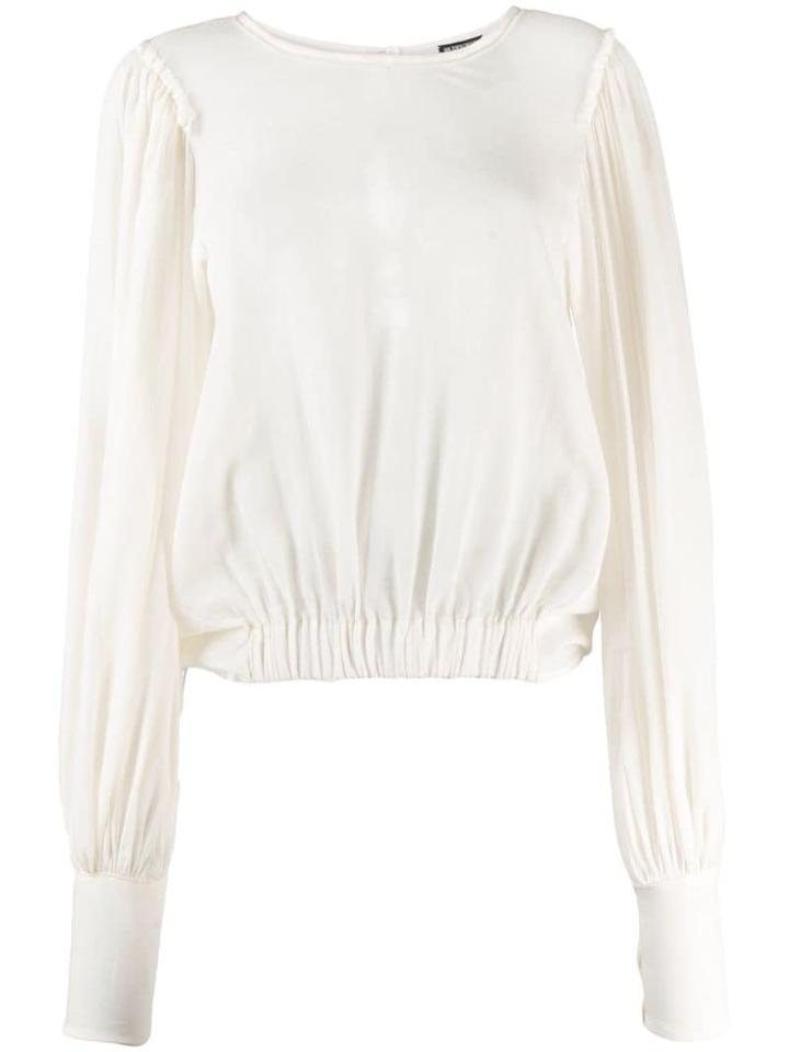 Ann Demeulemeester Draped Back Blouse - Neutrals