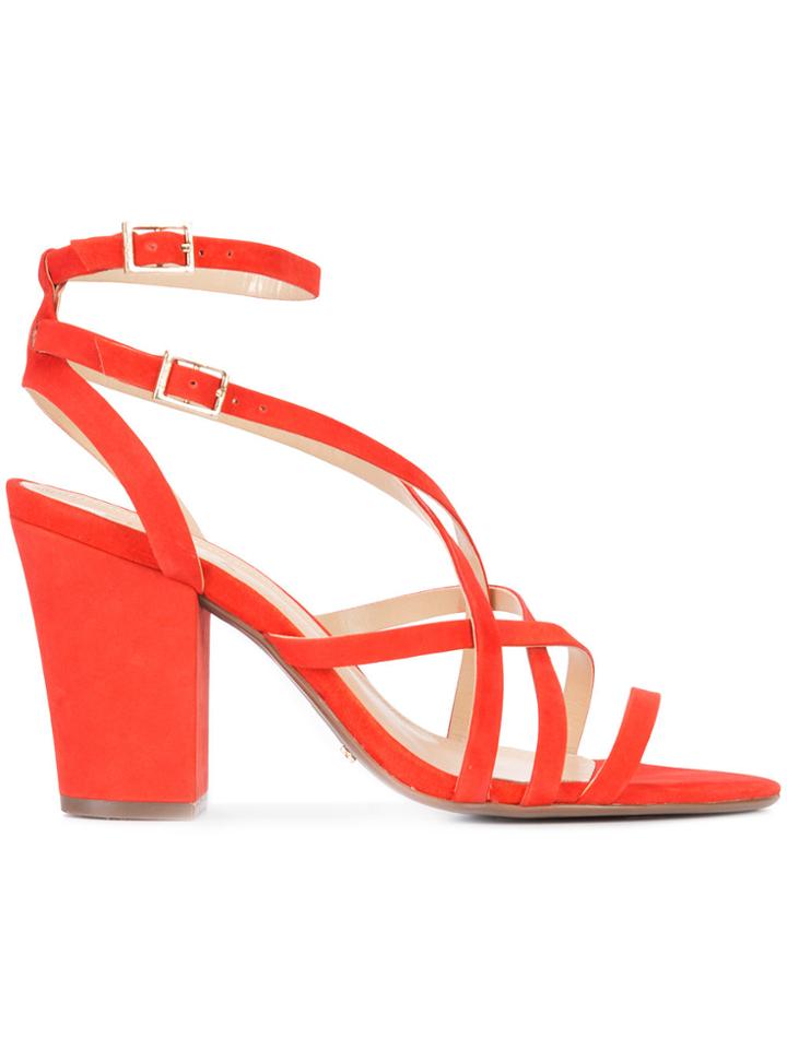 Schutz Karls Strapped Sandals - Red