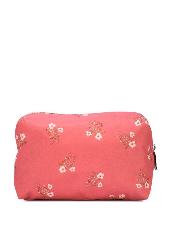 Coach Floral Boxy Makeup Bag - Pink
