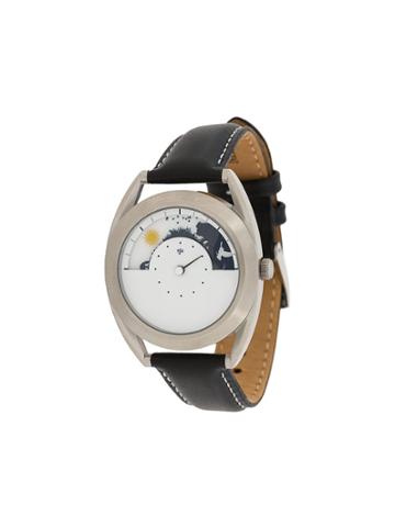 Mr Jones Sun And Moon 38mm Watch - Black