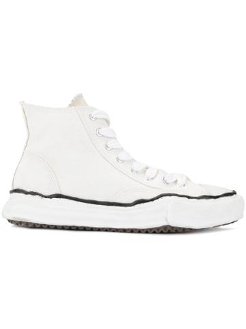 Maison Mihara Yasuhiro Original Sole Hi-top Sneakers - White