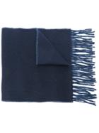 Polo Ralph Lauren Frayed Scarf - Blue