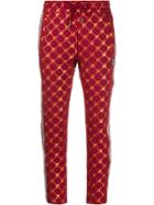 Fila Logo Print Track Pants - Red
