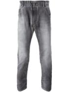 Diesel 'krooley' Jeans, Men's, Size: 34, Grey, Cotton/polyester/spandex/elastane