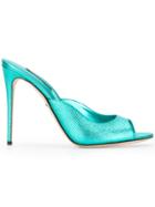 Dolce & Gabbana Slip On Stilettos - Blue