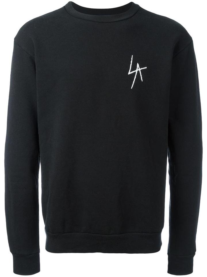Local Authority La Slash Sweatshirt, Adult Unisex, Size: Medium, Black, Cotton/polyester