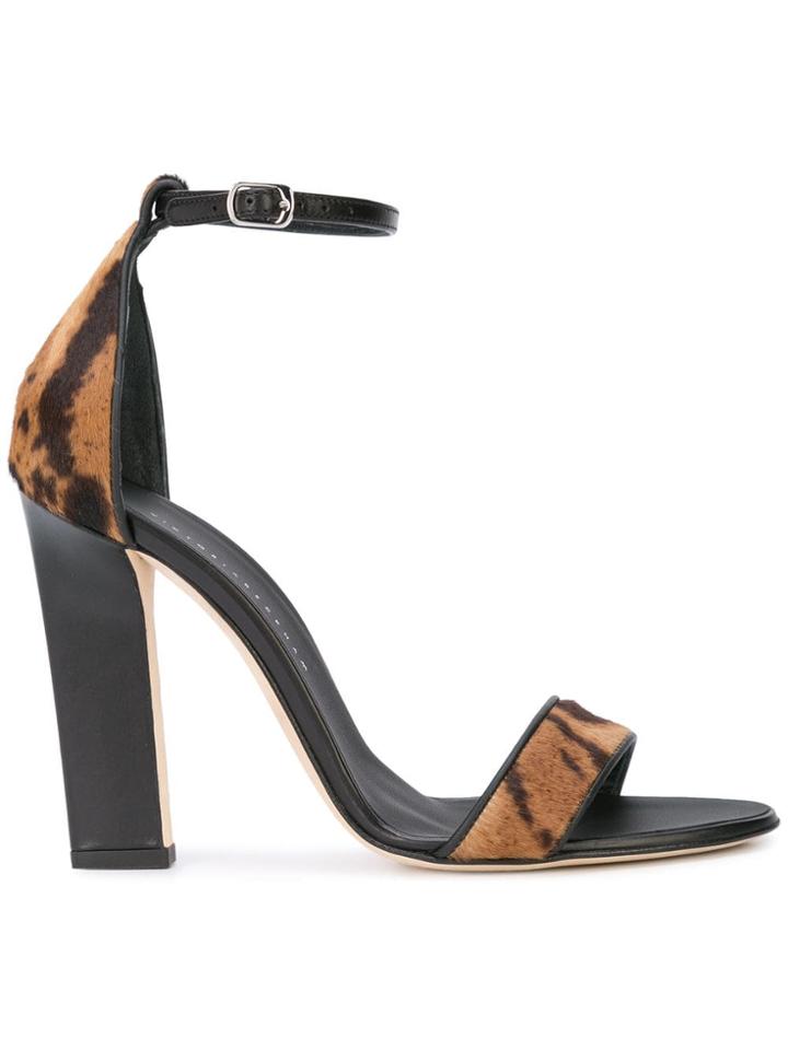 Victoria Beckham Victoria Beckham Svb42aw18m Leopard Furs &