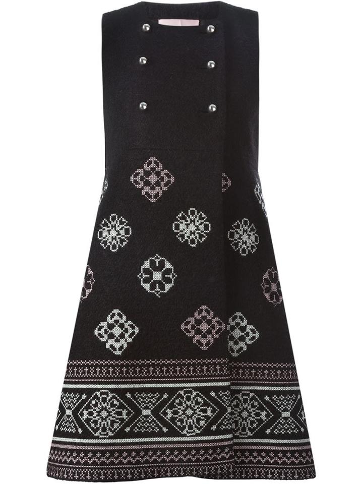 Giamba Cross Stitch Embroidery Dress