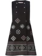 Giamba Cross Stitch Embroidery Dress