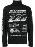 Billionaire Boys Club Printed Roll Neck Jumper - Black