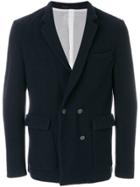 Mauro Grifoni Double Breasted Blazer - Blue