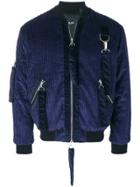 Blood Brother Weir Bomber Jacket - Blue