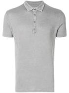 Majestic Filatures Hand Dyed Polo Shirt - Grey