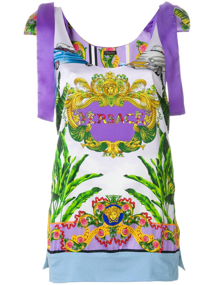 Versace Printed Top - Multicolour