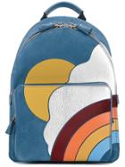 Anya Hindmarch Silver Cloud Mini Backpack - Blue