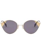 Fendi Cat Eye Sunglasses - Grey