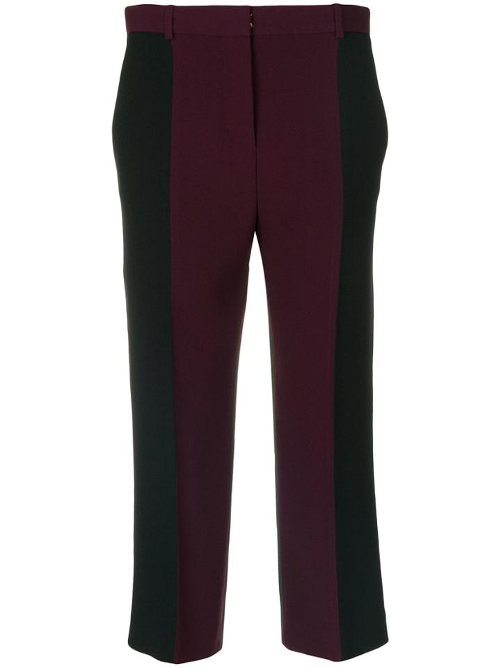 Versace Colour Blocked Trousers - Multicolour
