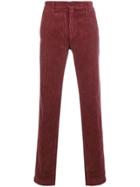Massimo Alba Straight-leg Trousers - Red