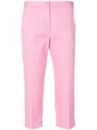 Boutique Moschino Cropped Trousers - Pink