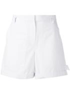 Sonia By Sonia Rykiel - Striped Shorts - Women - Cotton - 36, Blue, Cotton