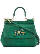 Dolce & Gabbana Mini Sicily Shoulder Bag - Green