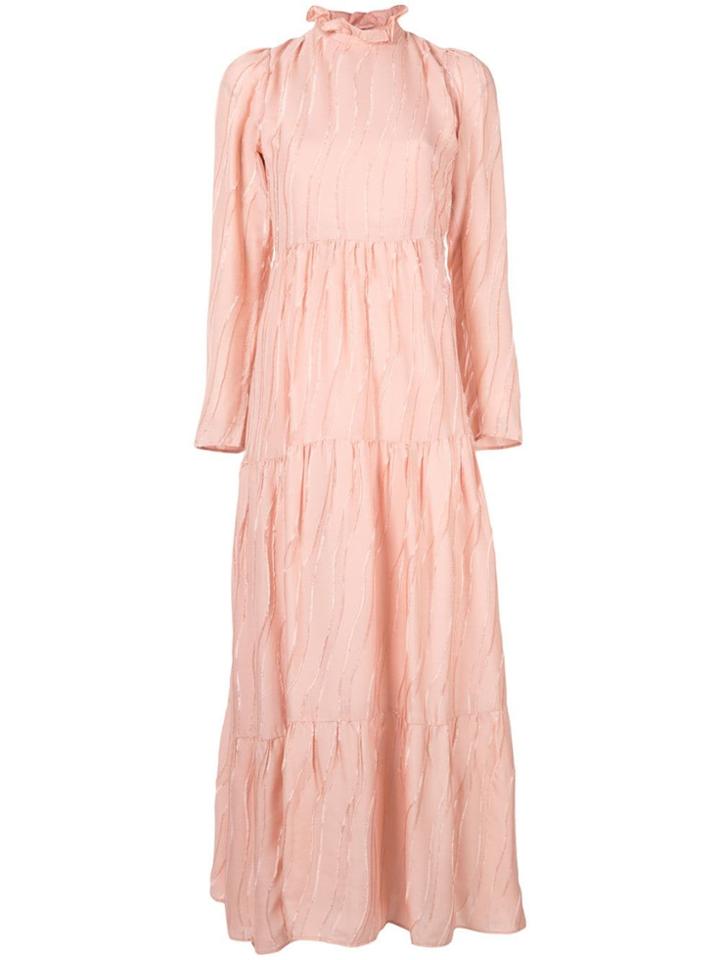 Stine Goya Judy Devoré Dress - Pink