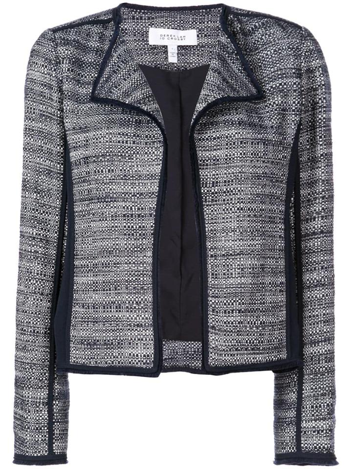 Derek Lam 10 Crosby Open Front Jacket - Blue