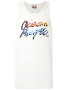 Àlg California + Op Racerback Tank - White