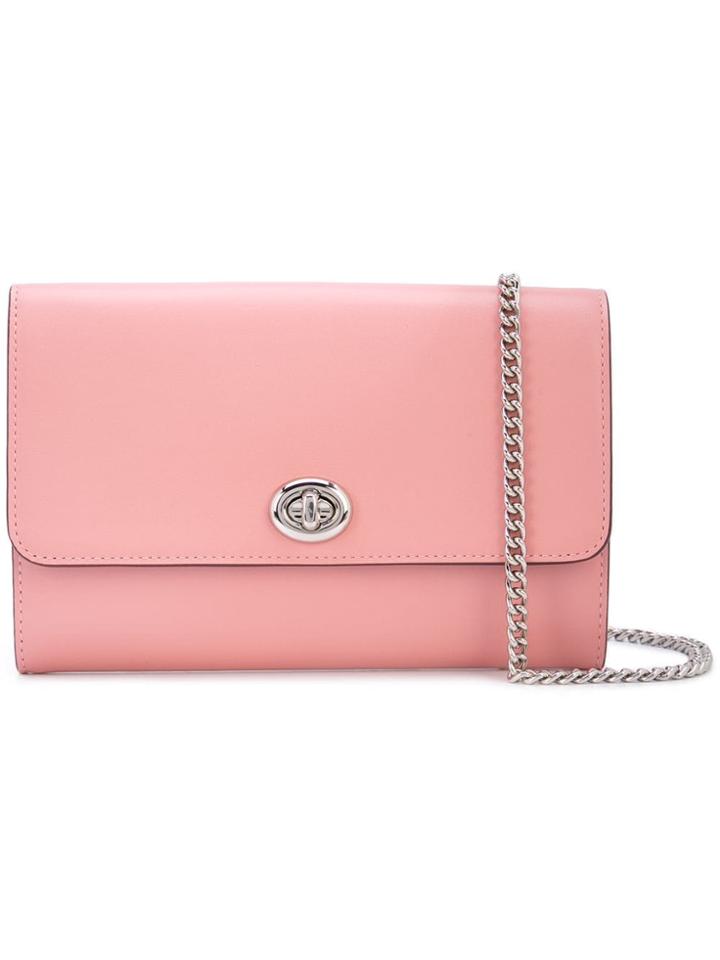 Coach Marlow Smooth Cross Body Bag - Pink